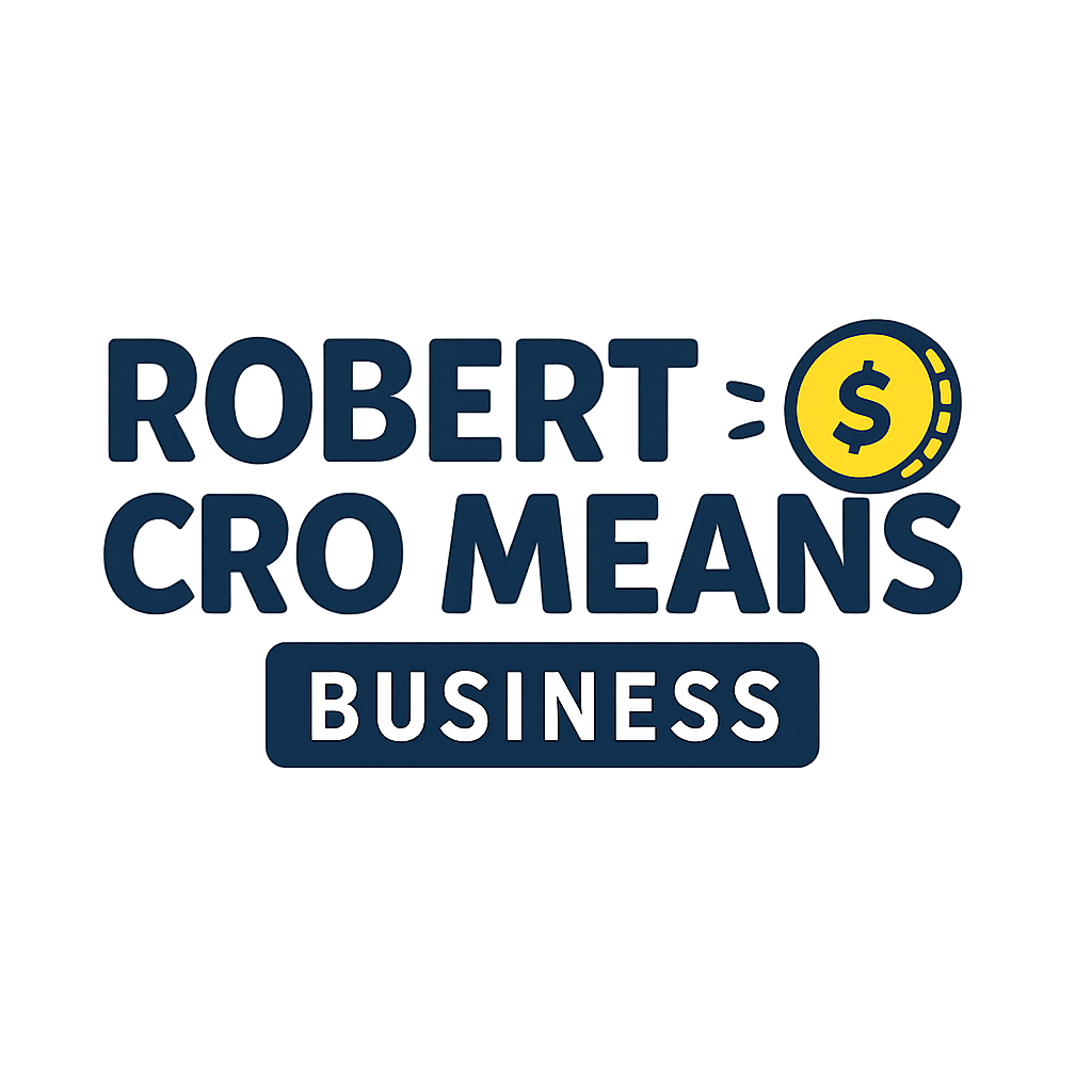 robert cro logo transparent